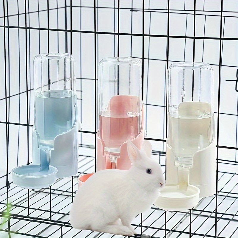 

Automatic Pet Water Dispenser For Rabbits, Dogs, And Cats - Hanging Cage Water Bottle, Durable Pp Material - Small Animal Hydration Accessory