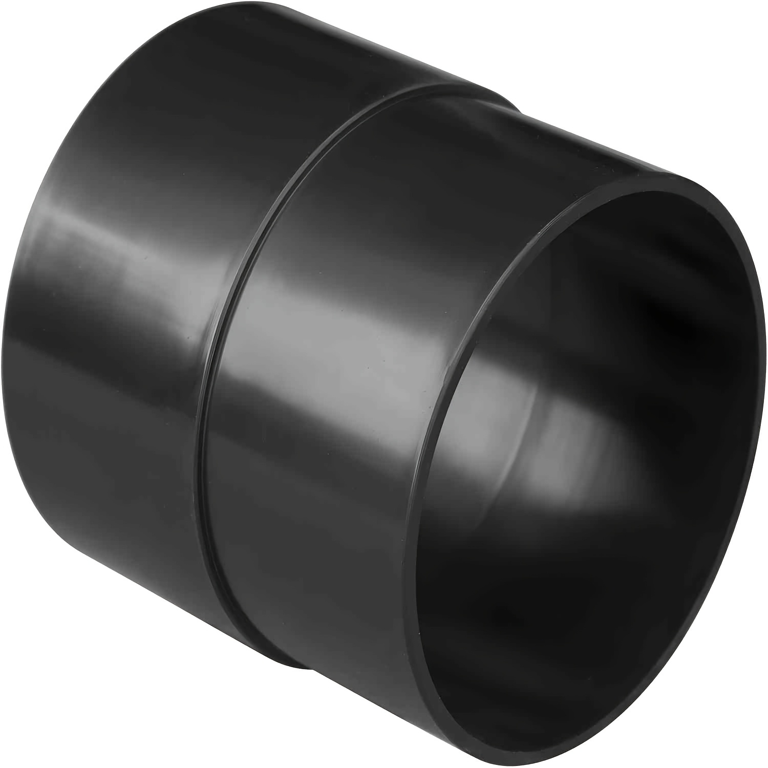 70125 4-inch Hose Adapter - Abs Plastic Quick Coupling, Suitable For Workshop Dust Collection Additions