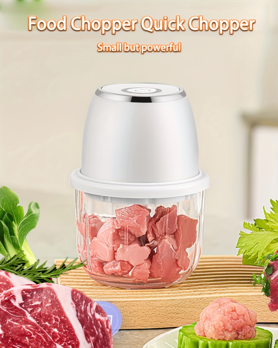 1pc   garlic beater multifunctional garlic peeler home small automatic meat grinder garlic pulling and mashing machine electric cooking machine food grade materials mini and compact easy to clean high power garlic beater Product details 2