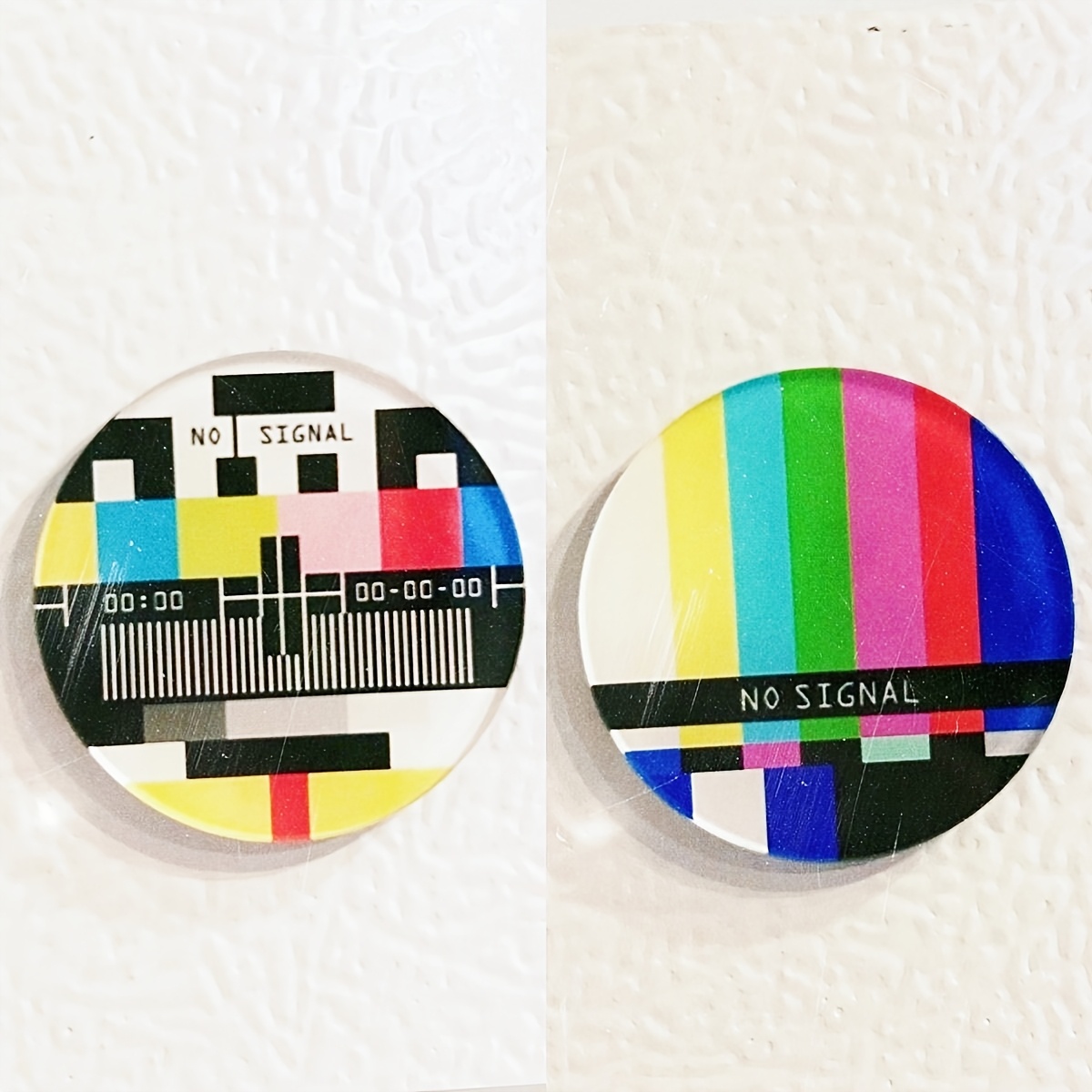 TEMU 2 Refrigerator Magnets, Refrigerator Stickers, Acrylic Creative Decorative Items, Home Decoration Refrigerator Stickers, Kitchen Refrigerator