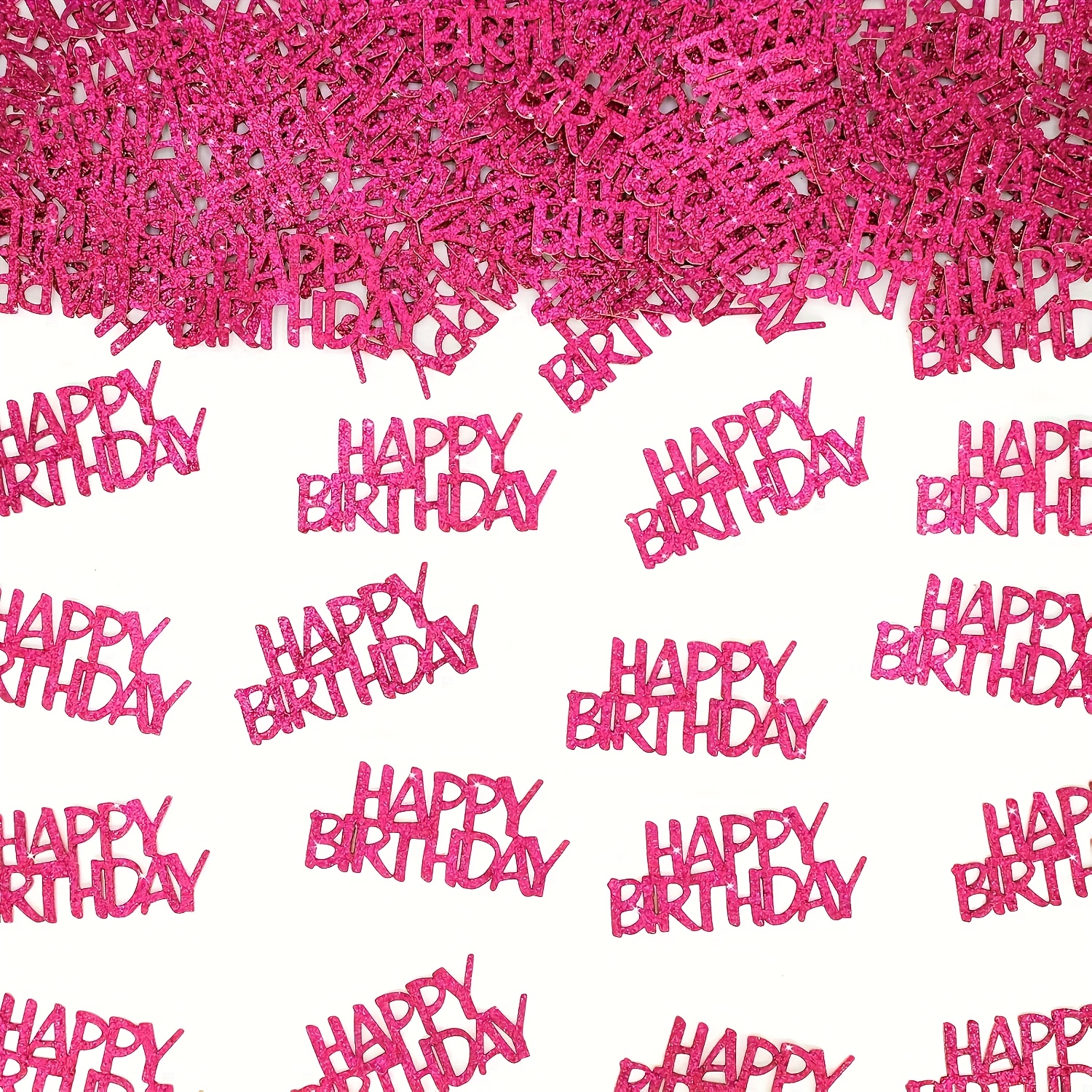 A Pack Of 51 Colorful Confetti Pieces For Birthday Celebrations, Suitable For Birthday Parties, Anniversaries, And Wedding Decorations