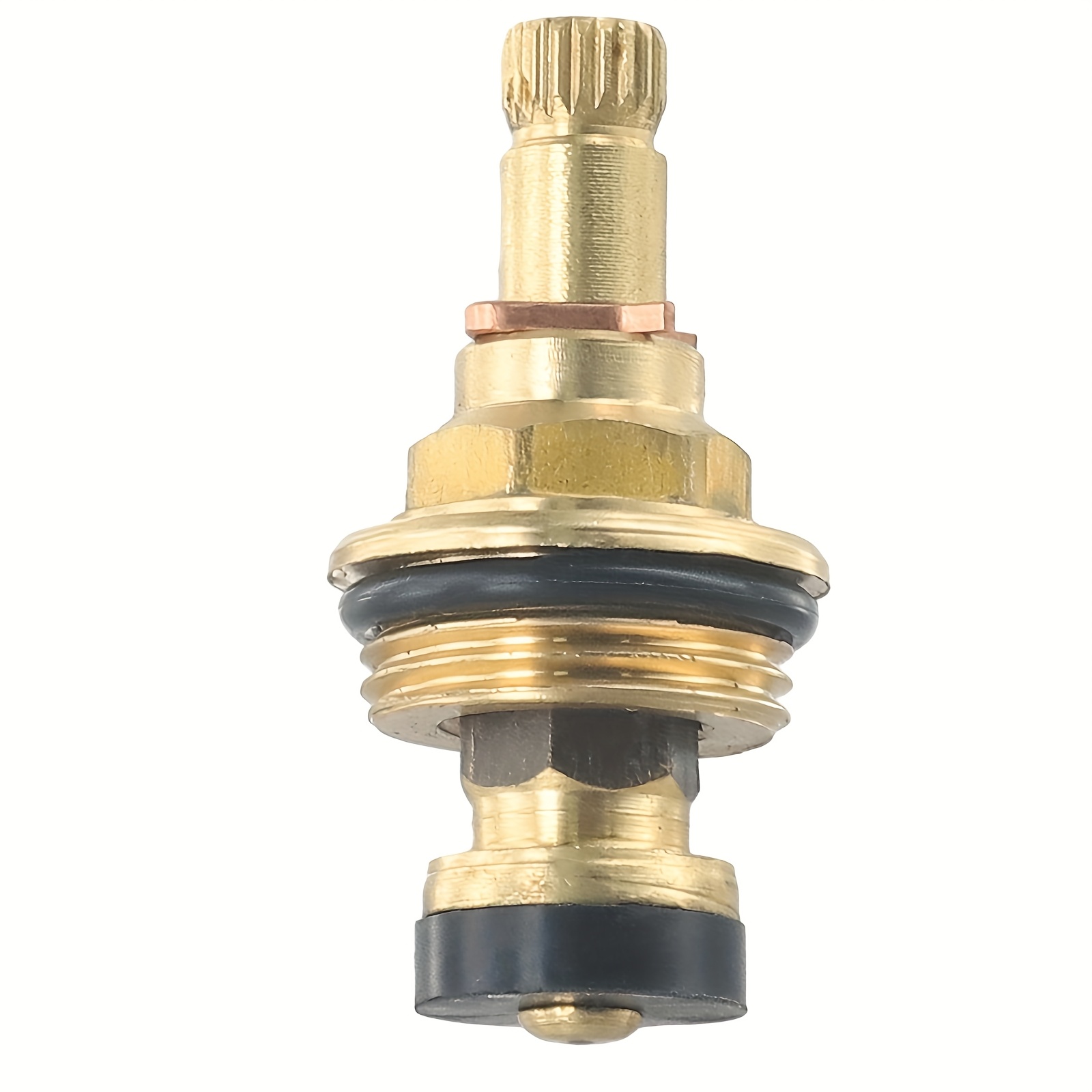 1x G1/ Cold Water Valve Core Copper Body Slow Opening Valve Core 20 Tooth Bathroom Kitchen Spool Fixture-parts