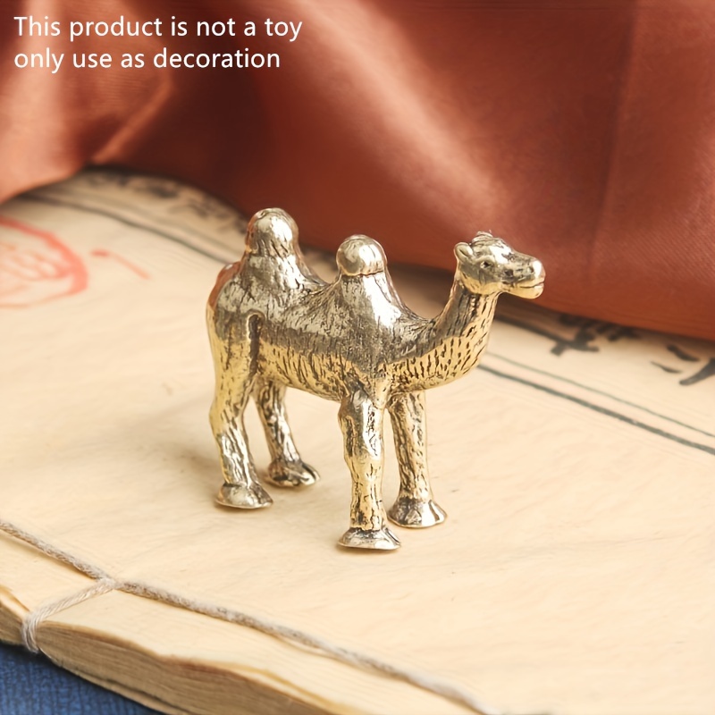 Vintage Brass Camel Ornament Craft Collection Creative - Temu