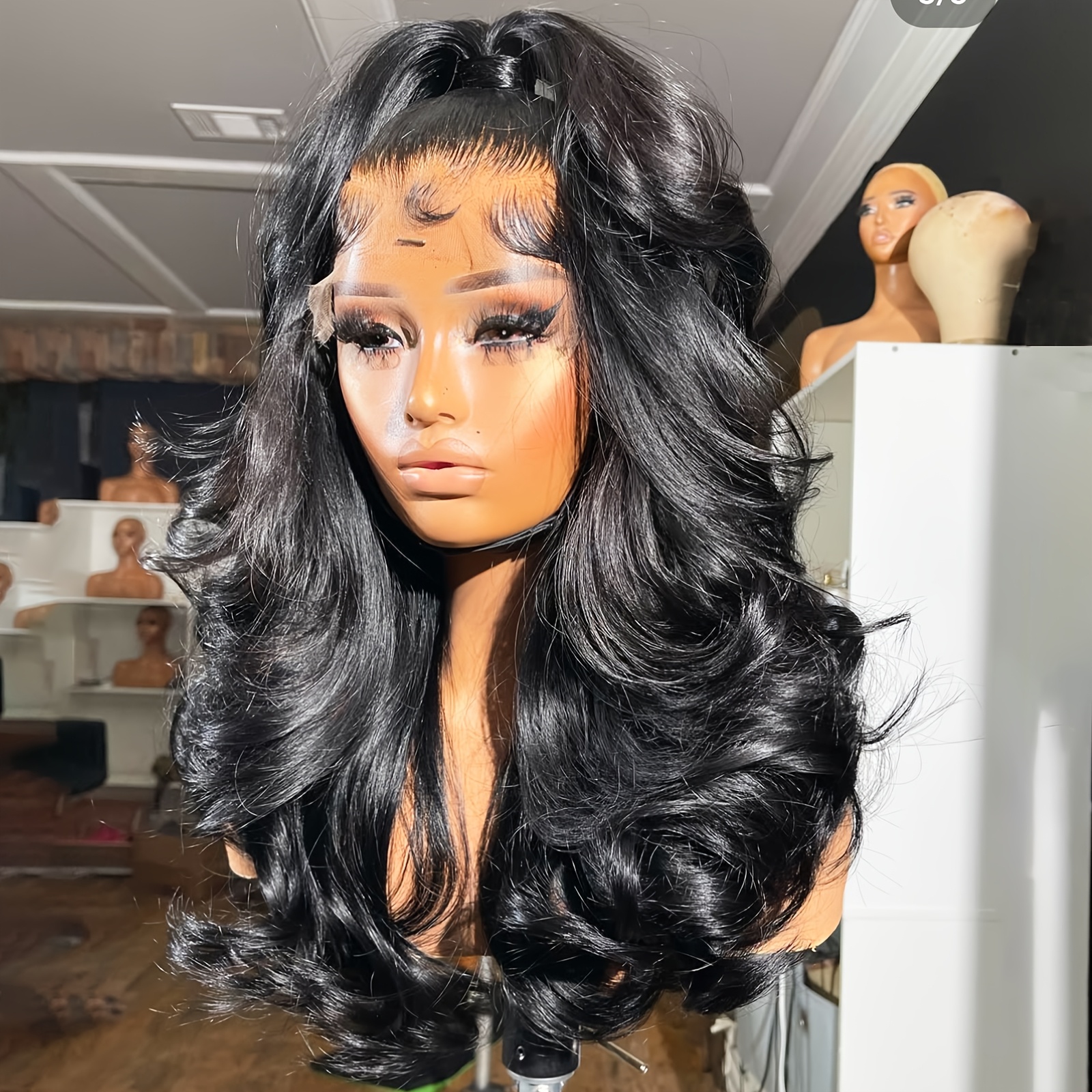 TEMU 200% Density Knots Wig 13*4 Body Wave Lace Front Wigs 13x4 Hd Lace Glueless Wigs For Women Pre Pre Transparent Lace Closure Wigs Body Wave Lace Front Wigs With Bady Hair For Women