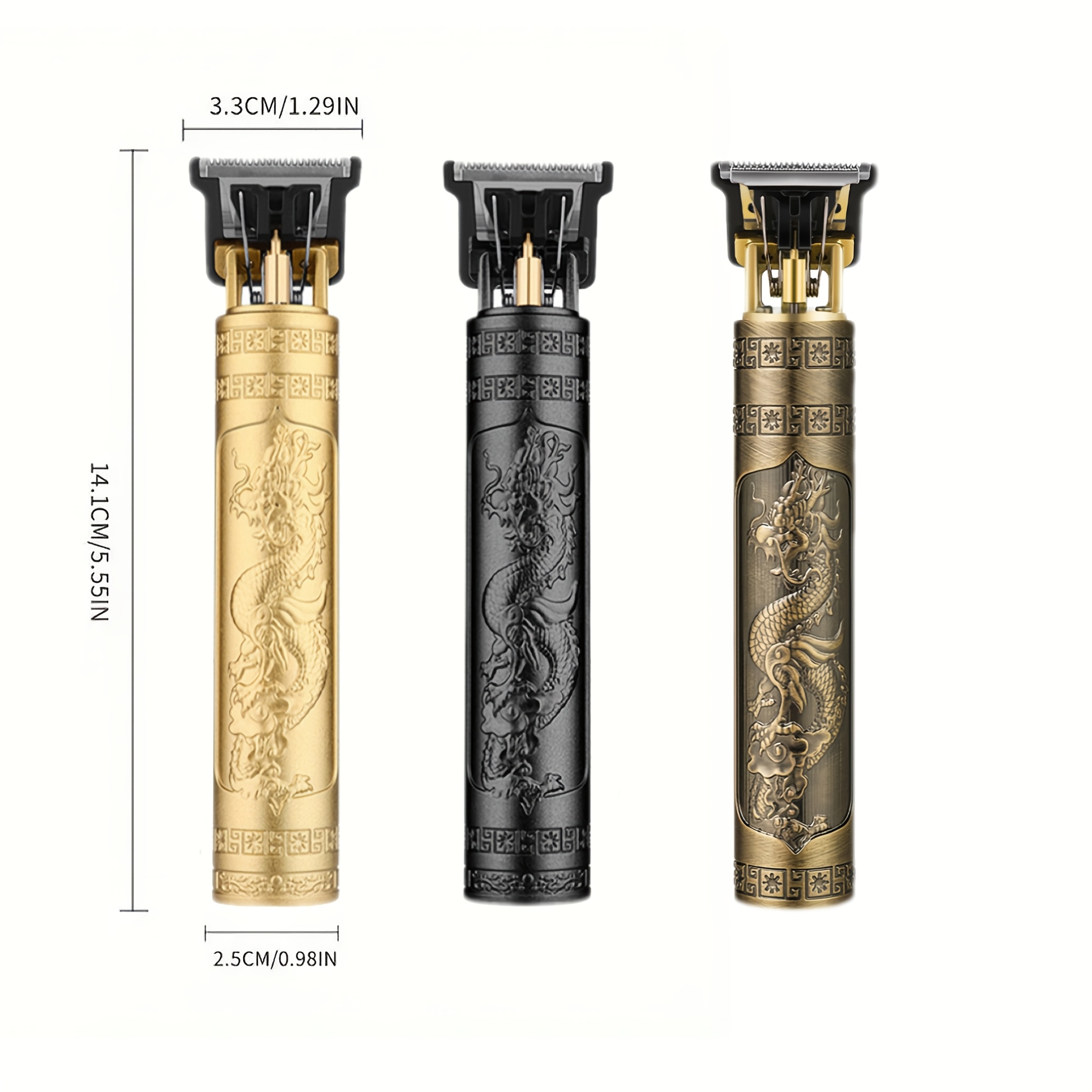 [1pc Men'S Cordless Hair Clippers] Men'S Cordless Hair Clippers, USB Rechargeable Professional Hair Trimmer, with 300mAh Lithium Battery, 4 Guide Combs & Cleaning Brush, for Hair Styling and Grooming