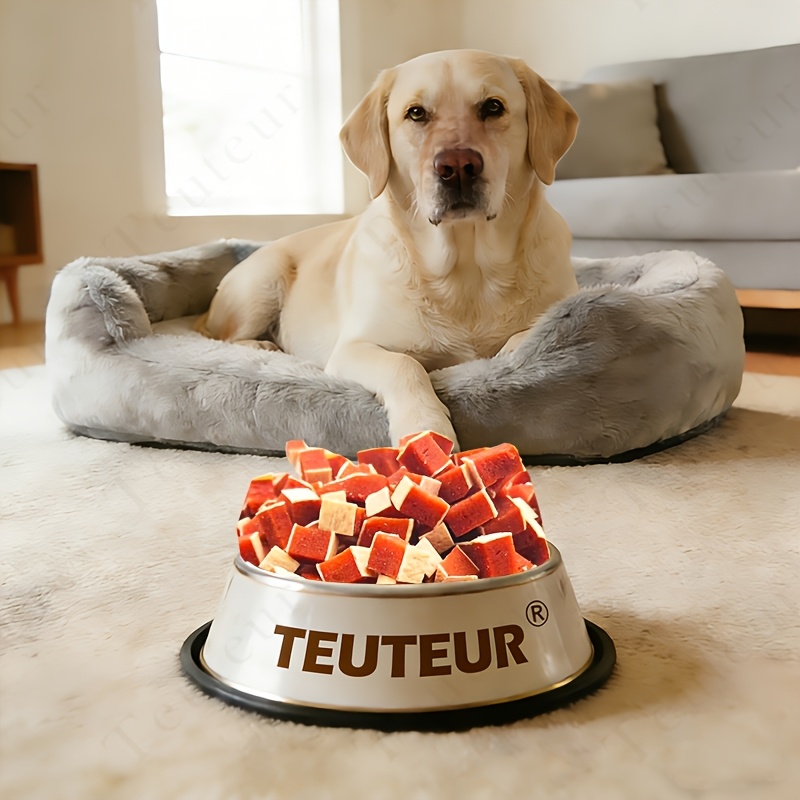 TEMU Dehydrated Dog Treats Made From Chicken, Duck, Salmon, And Cod, Perfect For Training Rewards For Puppies, Adults, And Senior Dogs Of For All