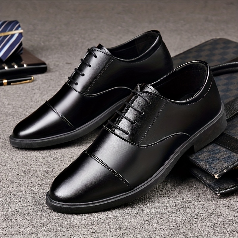 zapatos casuales de negocios para hombre, clásicos y versátiles con tres correas para reuniones profesionales y   de ocio 5
