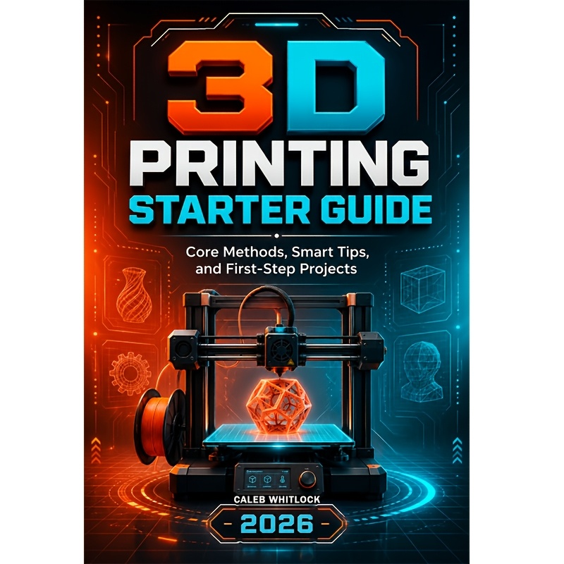 TEMU 3d Printing: Essential Techniques And Tips For Beginners 2026âa Practical, Up-to-date Guide To Mastering Core 3d Printing Skills At Home,