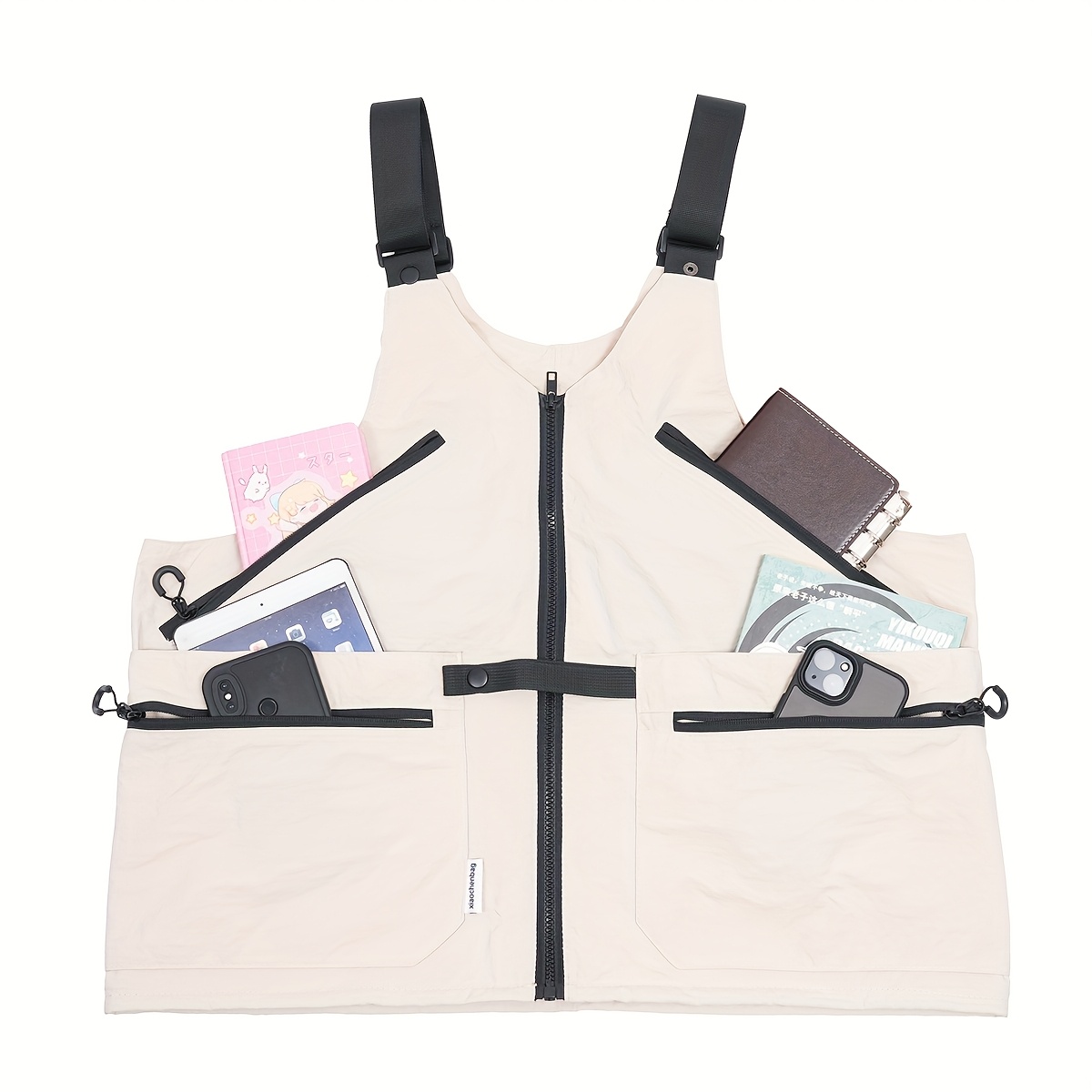 a multi functional vest bag style workwear - Temu Mexico
