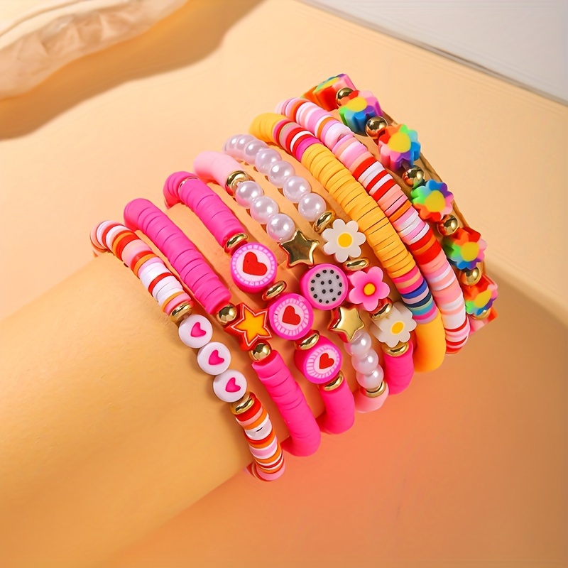 

8pcs Bracelet Set & - For 's Day, & Parties