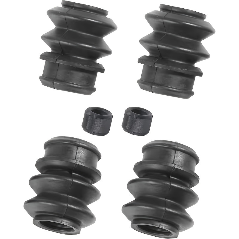 TEMU 6pcs Caliper Repair Kit, Automotive Brake Caliper Sliding Pin Kit, Car Replacement Assembly Brake Bushing, Fits Most Vehicle Models