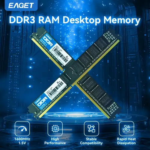 DDR3 16GB Kit (8GBx2) Desktop RAM 1600MHz PC3-12800 UDIMM Non-ECC - Foto 2