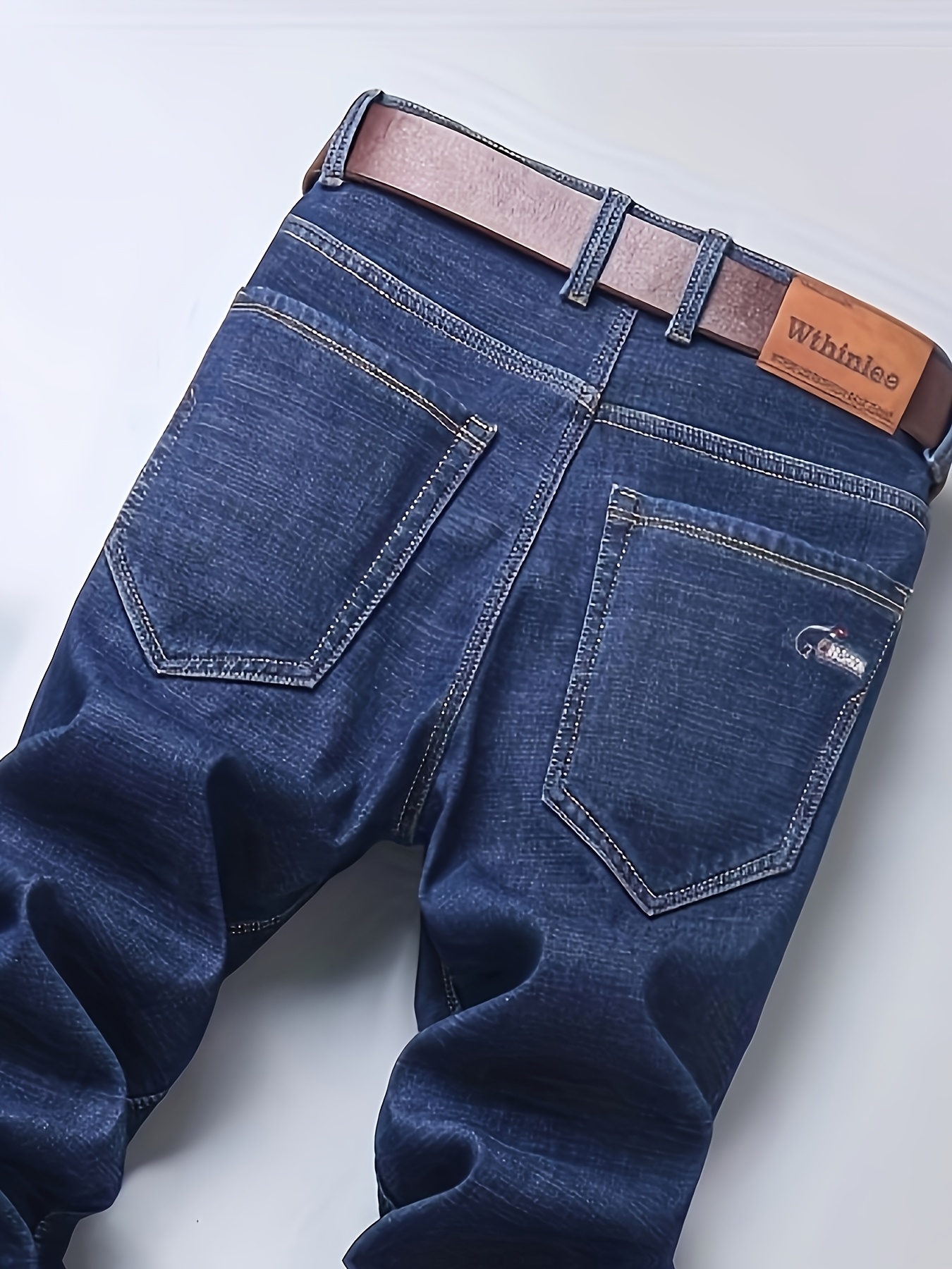 jeans forrados polar hombre pantalones gruesos Temu Ecuador