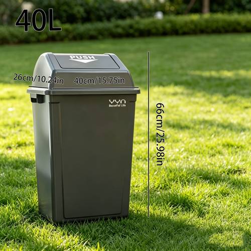 multi size plastic recycling bin set lid trash cans commercial and household waste containers for office kitchen and public use