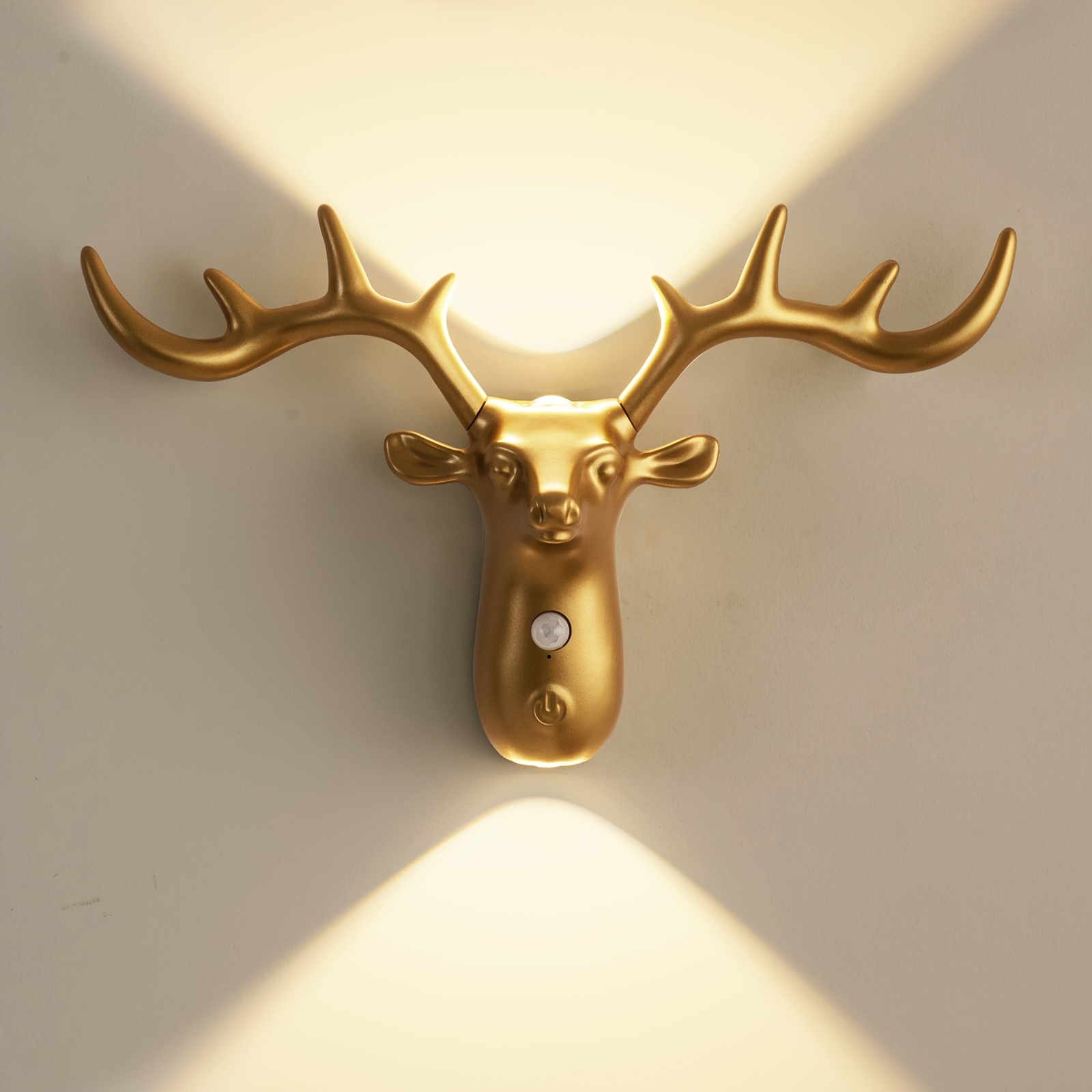 Creative USB Rechargeable Wall Lamp with Motion Sensor