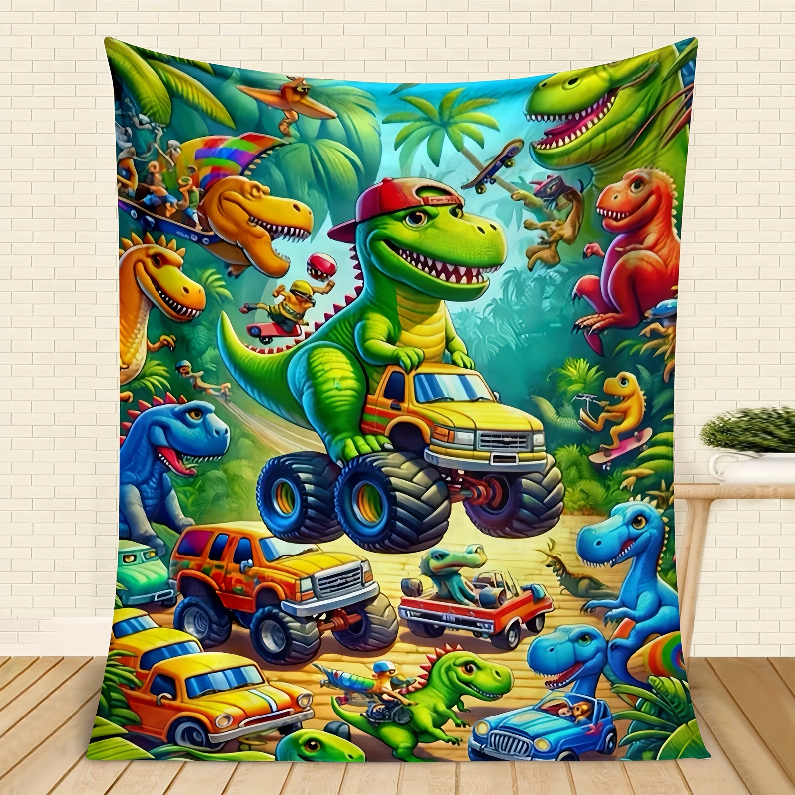 

Truck Flannel Blanket - , , And For - For Snuggling , Bed, , Car Rides, And