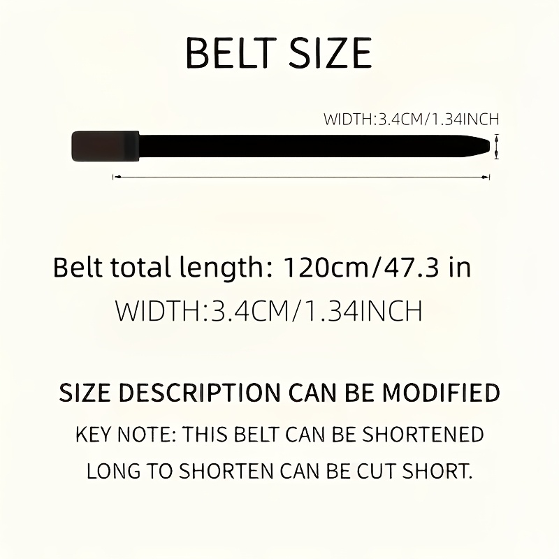 Durable Nylon Automatic Buckle Belt for Men Brown