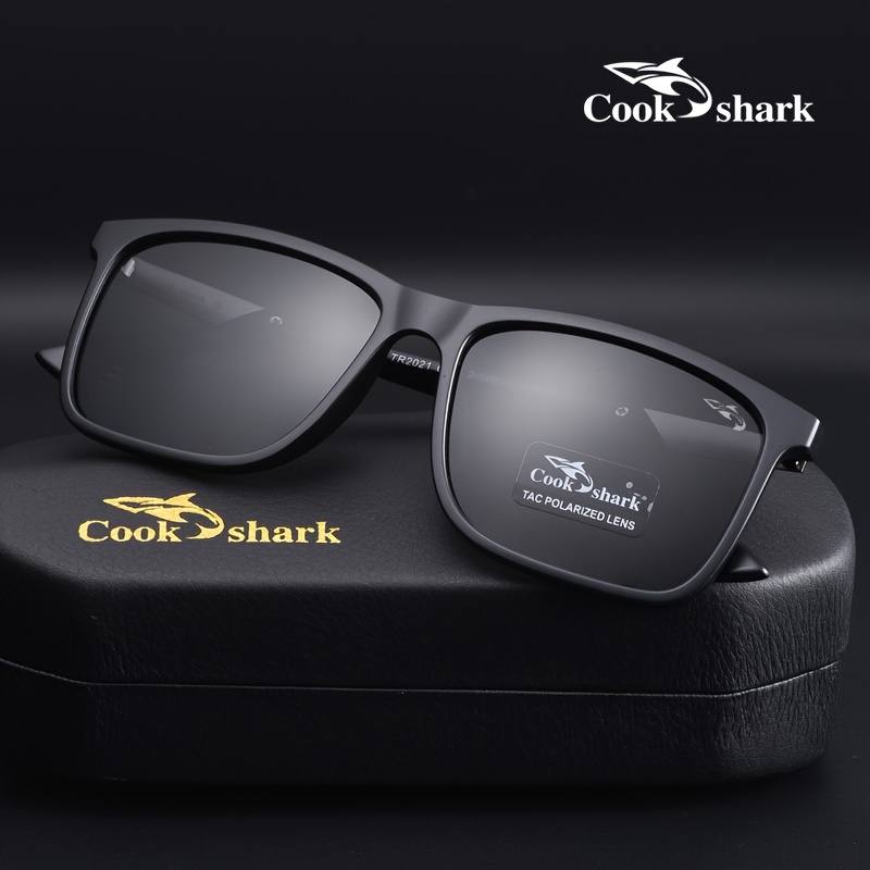 Cook Shark Polarized Sunglasses for Men's Drivers, Color Changing