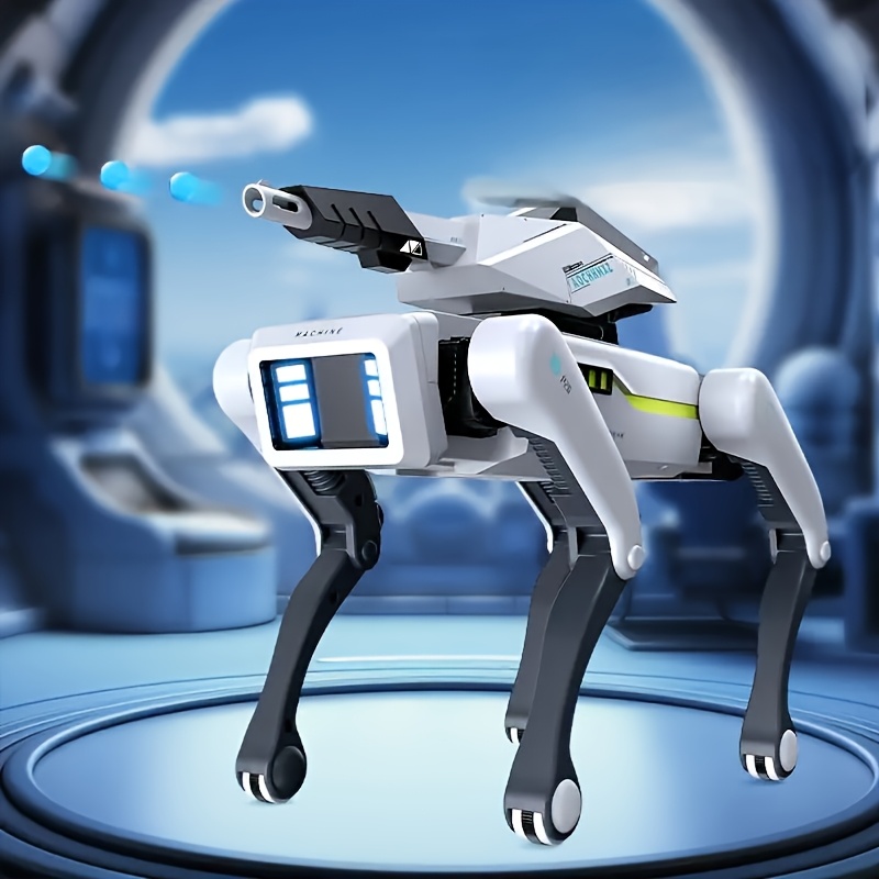 AI Smart Robot Dog – Voice, App & Remote Control, Dances, Does Kung Fu, Programmable, STEM Toy For Kids & Adults