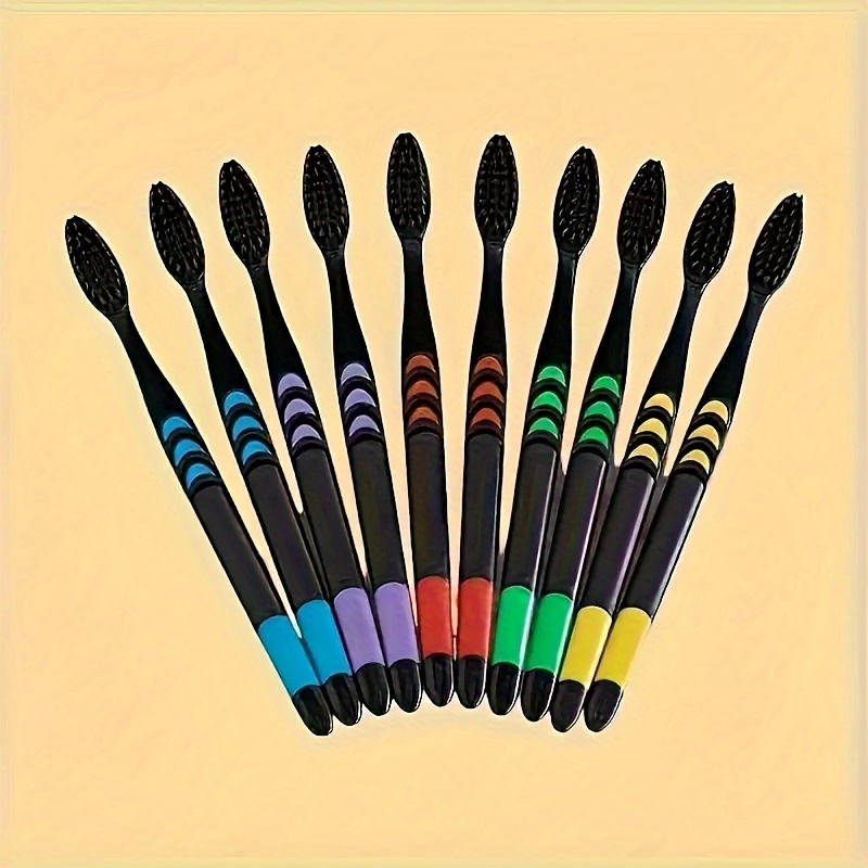 

10- Toothbrushes , Ergonomic , On , , , For Adults