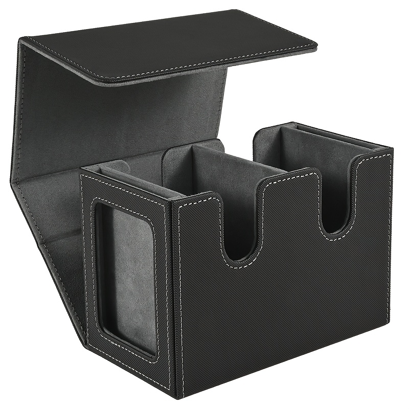 rem card sleeves Gamegenic Triple Deck Holder 300+ XL Black – Card Storage Box for Doub main image 0