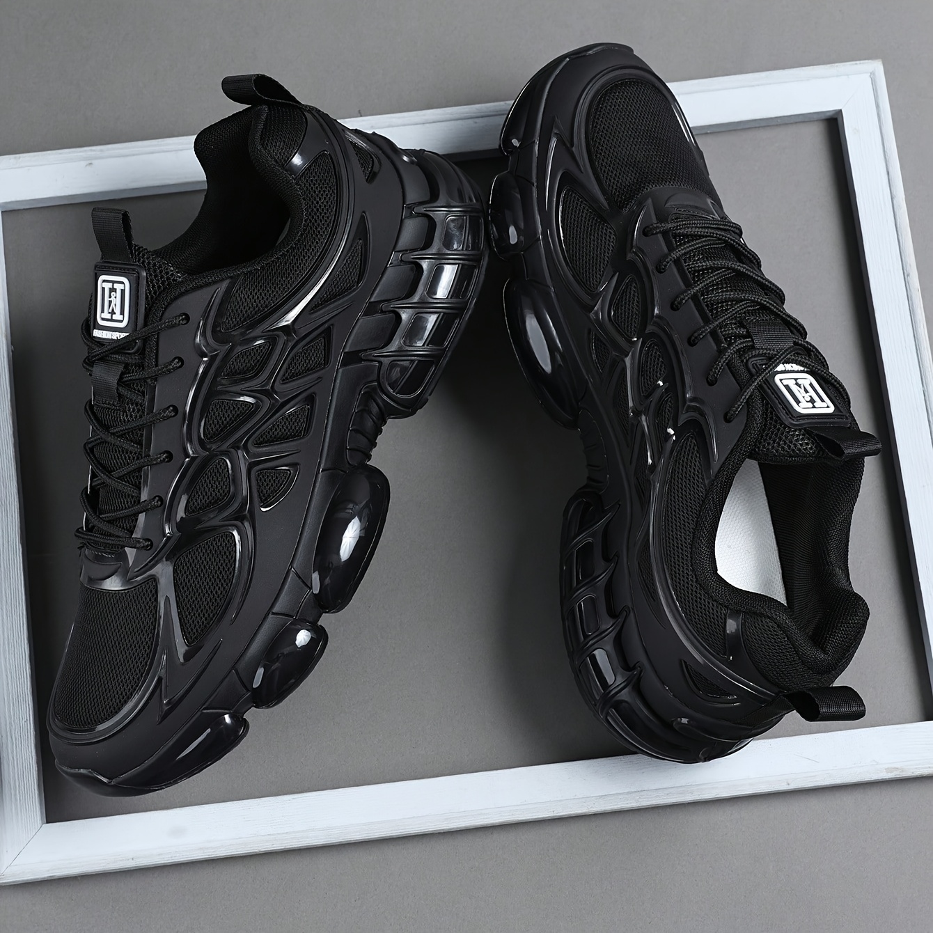 poza articolului adidași sport casual pentru bărbați, pantofi sport cu șireturi și   jos, încălțăminte confortabilă