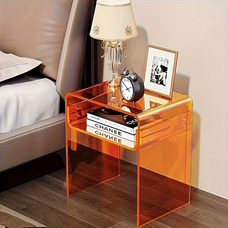 modern acrylic nightstand mini coffee table Temu United Kingdom