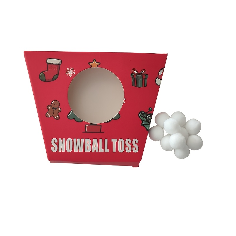TEMU Boîte de boules de neige d'elfe de Noël, accessoires de boîte d'elfe, accessoires de d'elfe de Noël, décoration d'intérieur d'elfe