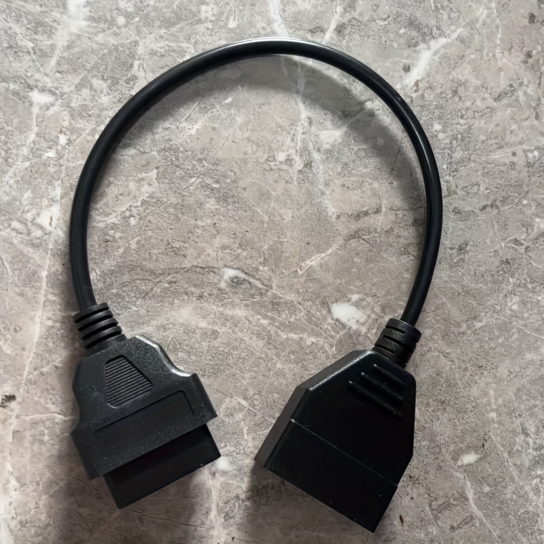 OBD1 na adapter, primeren za GM 12-pinski OBD1 na 16-pinski konektor, združljiv z OBD II diagnostičnim vmesnikom za avtomobile, izdelane 1996