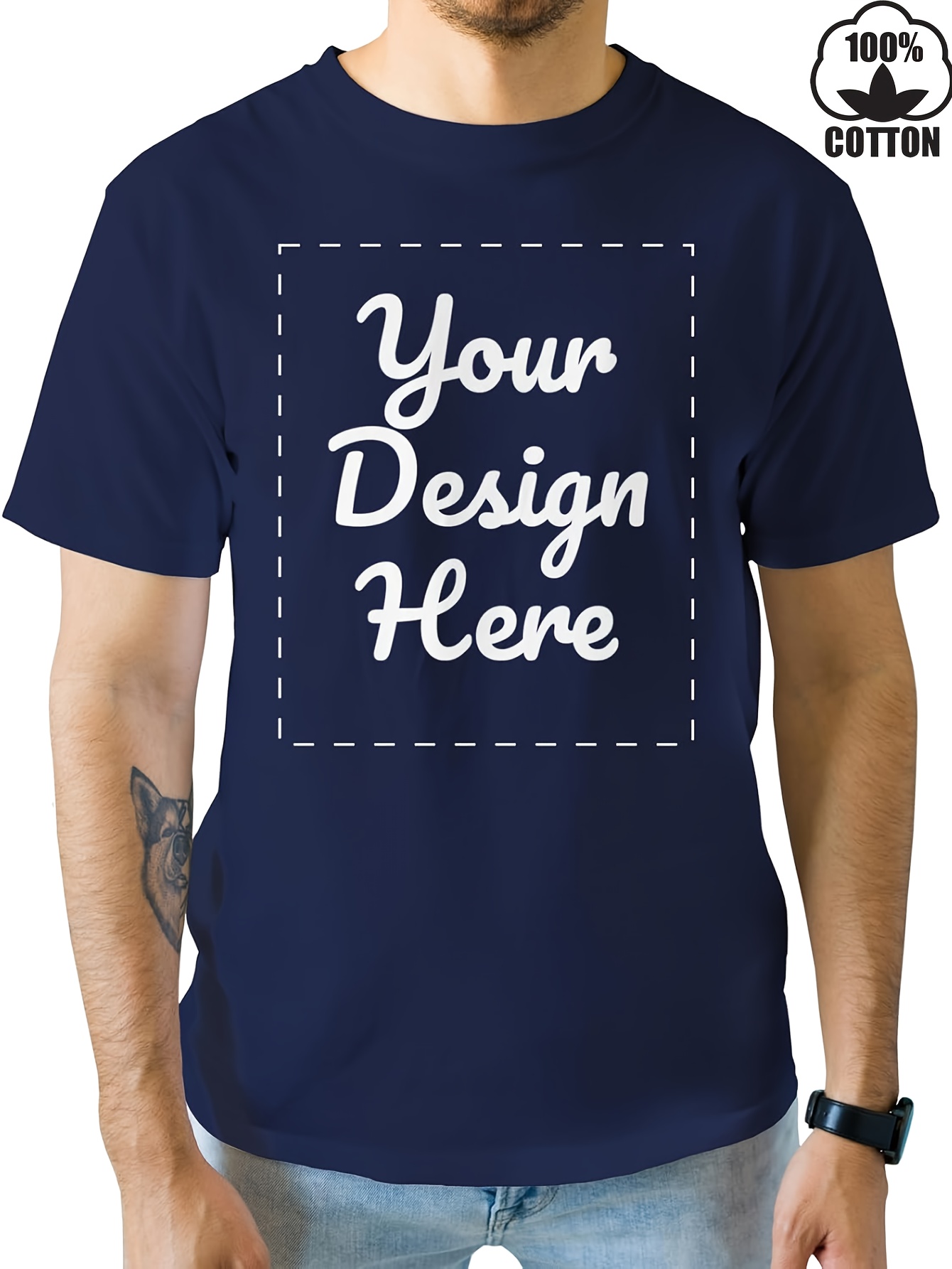 Custom Gym Shirt For Men - Personalized Workout Tee With Your Photo