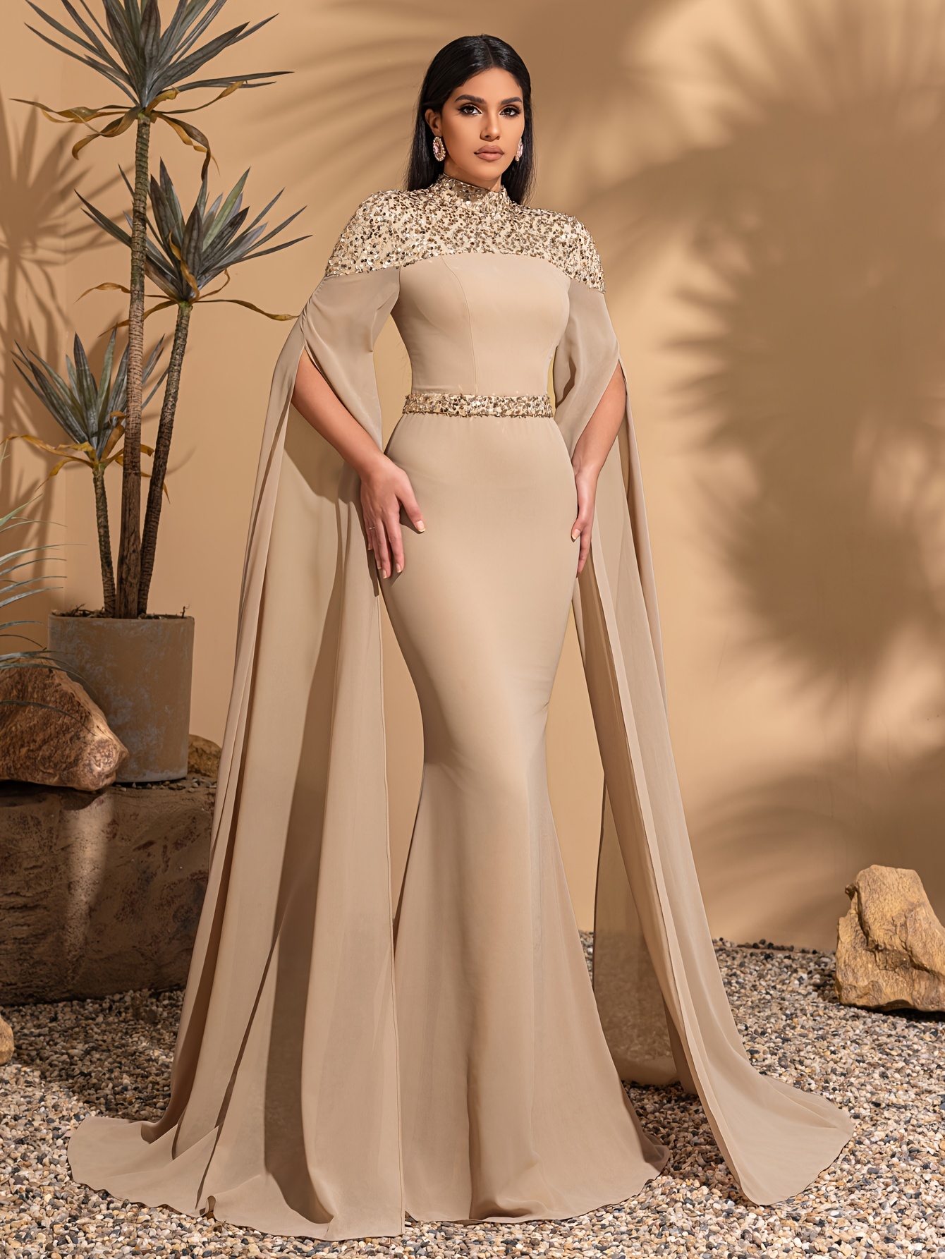 sachin and babi light blue dress Eveningwear – 1.O.A.K main image 1