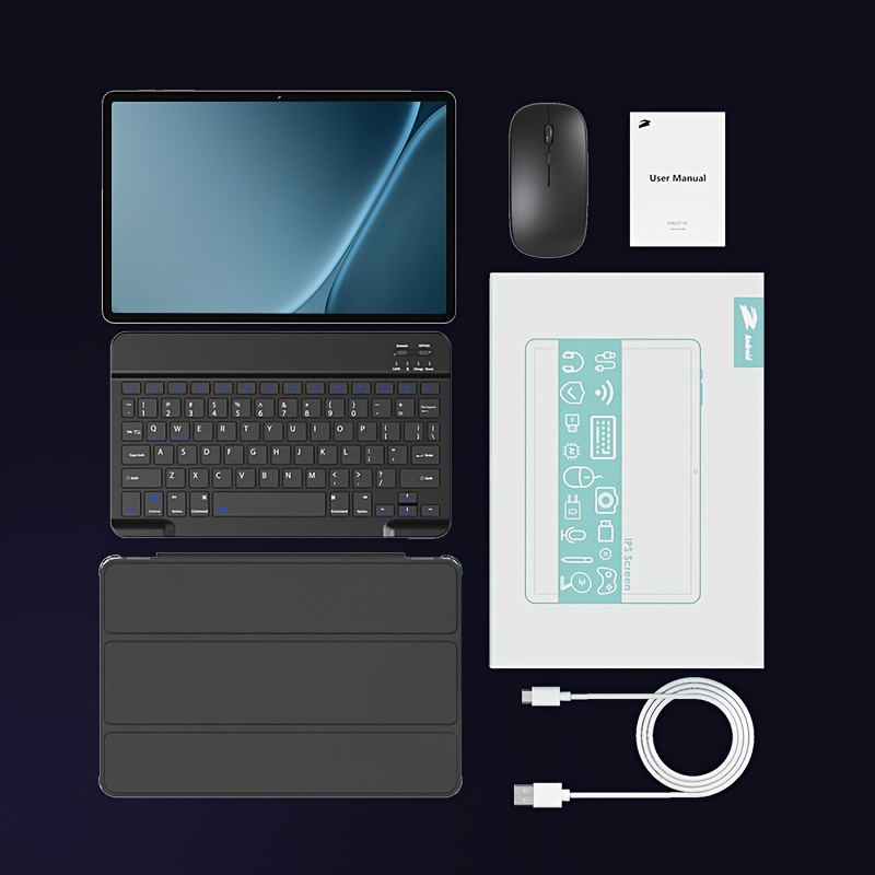 TEMU Tableta SVITOO 2026 16, Pantalla IPS HD de 11 pulgadas 90Hz 1280 x 800, Procesador T615 de , 4GB de RAM física + 16GB de RAM virtual, 128GB de