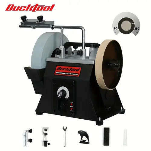 10 inch variable speed wet sharpening 2 amp two grinder 90 160rpm wet bench grinder for knife chisel knife axe scm8103
