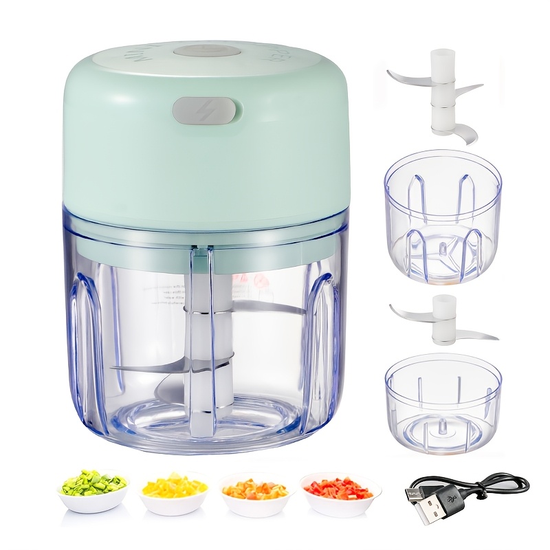   usb rechargeable mini chopper 100ml 250ml versatile garlic meat grinder fast 1000 rpm motor   companion Product details 0