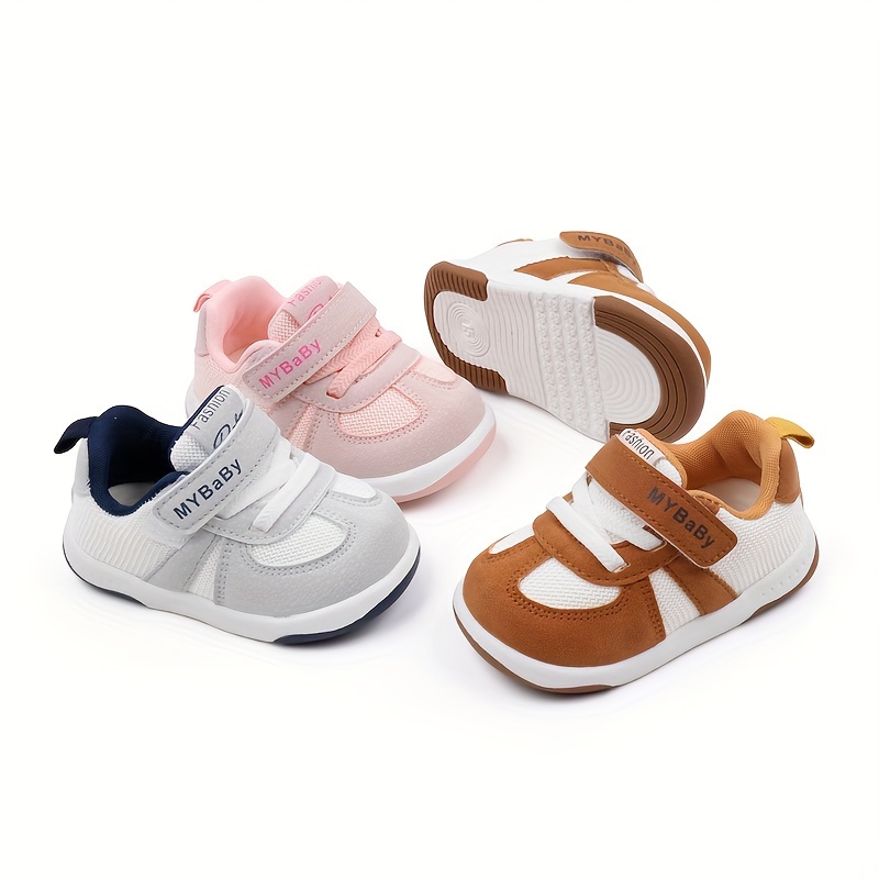 

Casual Comfortable Low Top Mesh Sneakers For Baby Boys, Breathable Lightweight Walking Shoes For Indoor Outdoor