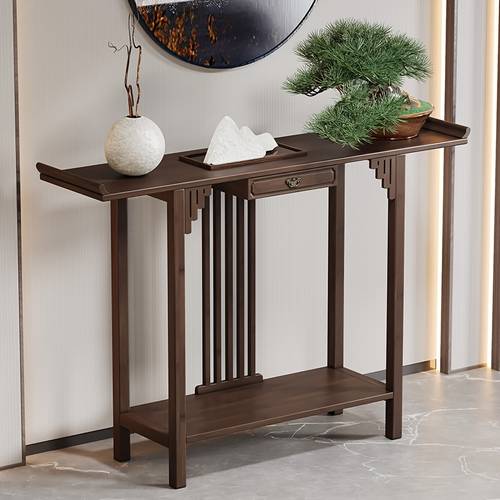 new chinese style entryway cabinet modern minimalist entryway table room entrance console front view table