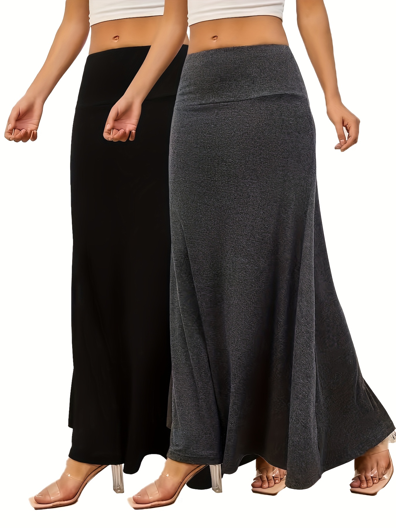 Cintura Las Faldas De Una Mujer Faldas Largas De Verano Falda