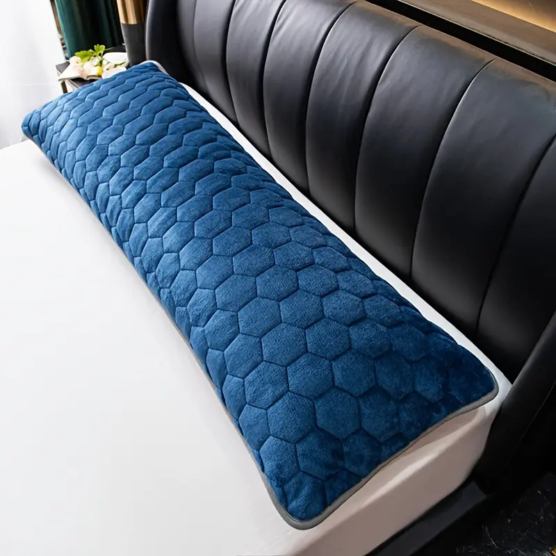 ultra soft long pillowcase breathable with envelope closure for bedroom dorm decor thickened design for couples double pillow case 1 pillowcase no insert Product details 2