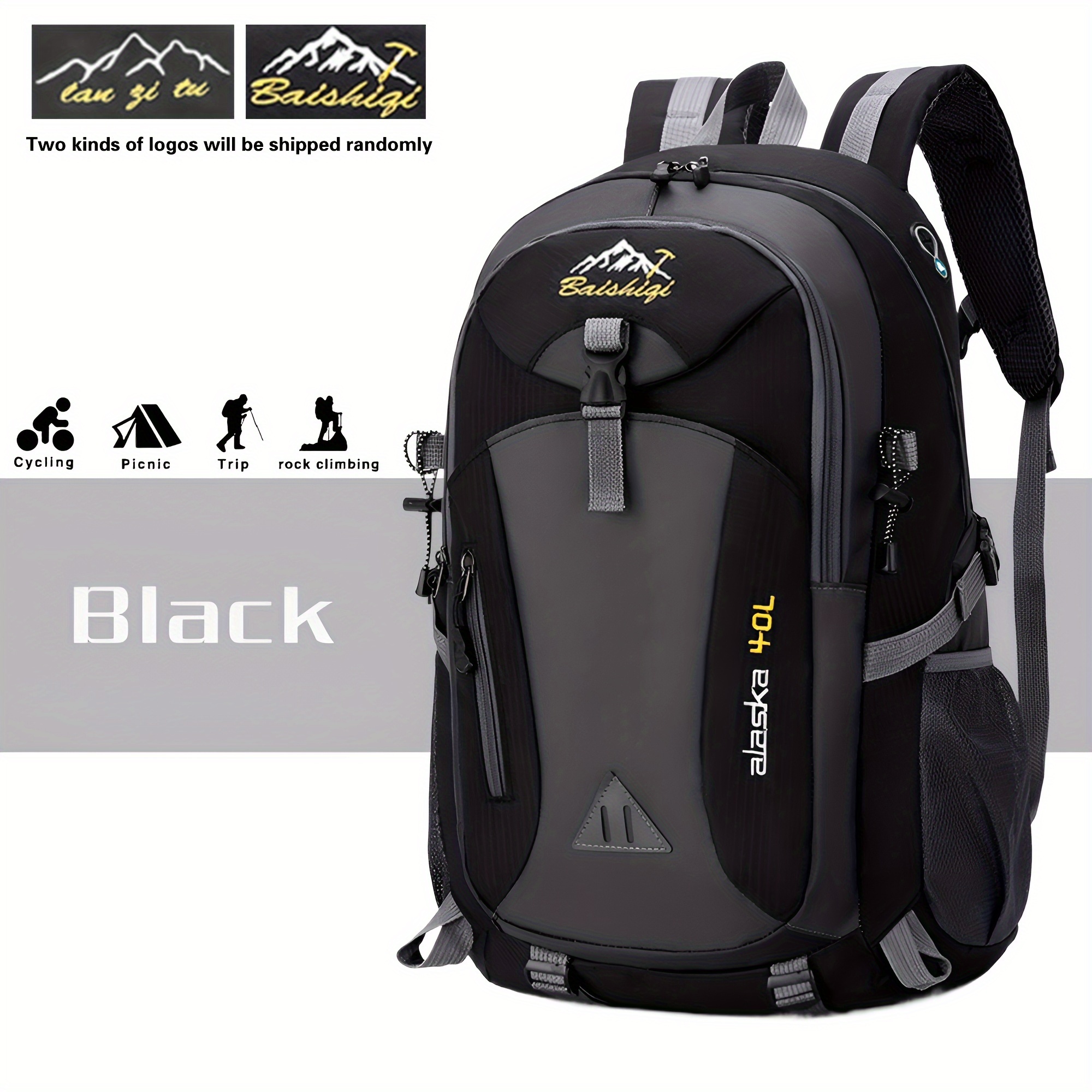 Mochila multifuncional de gran capacidad para exteriores, bolsa de montaña resistente y ligera, mochila para senderismo, bolsa deportiva para entrenamiento, bolsa de viaje elegante, bolsa ligera para ciclismo - Imagen 14