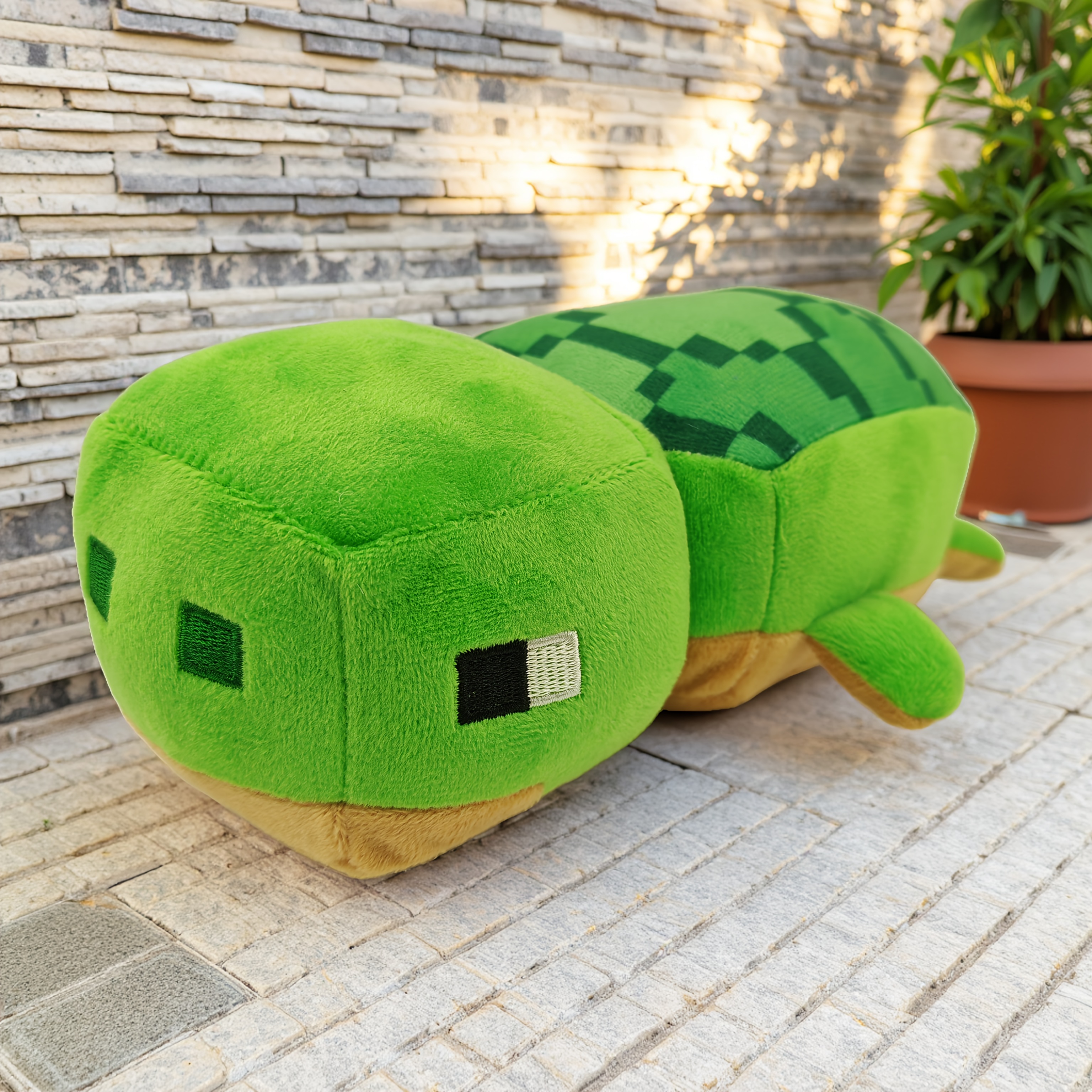 Steve Plush Minecraft Plush Turtle