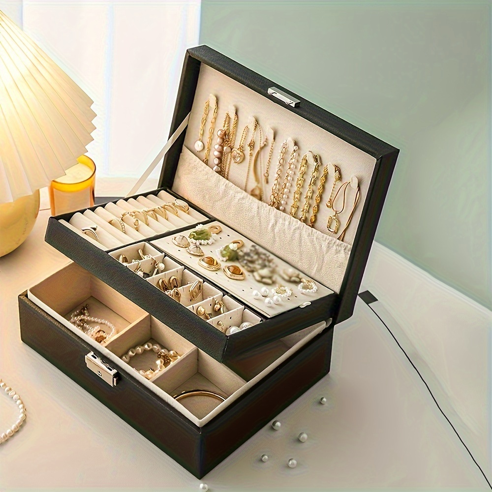 

Jewelry Organizer: - Jewelry Box Removable Trays For Necklaces And - For Mother, , Or 's Day,jewelry Making Display & Supplies,beading&jewelry Making