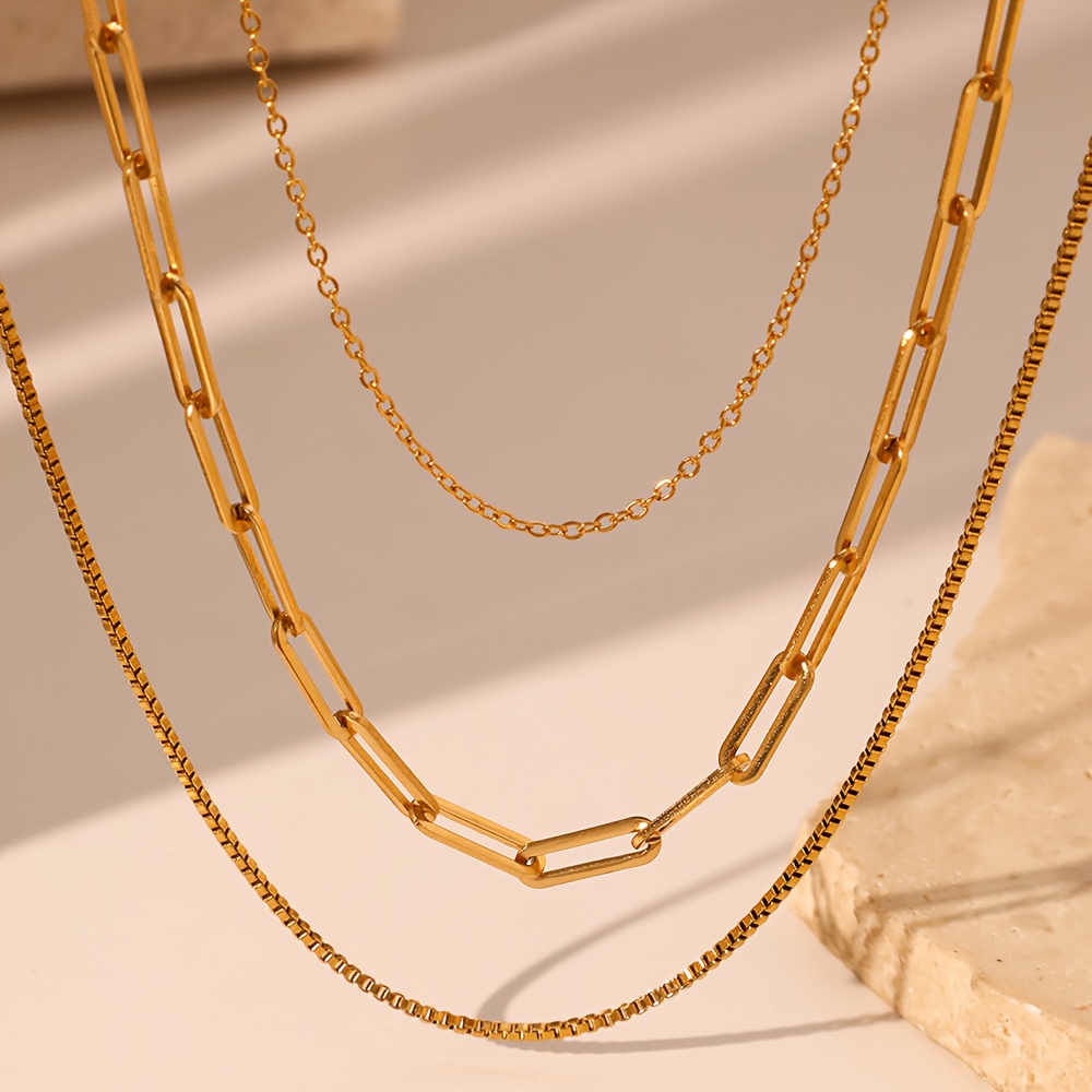 High-End Bohemian Three-Layer Pendant Necklace — Gift for Her
