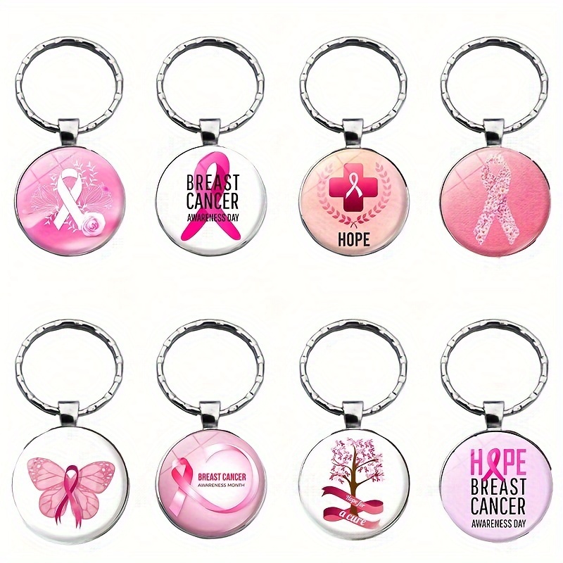 breast awareness keychain supportive alloy charm Temu Bahrain
