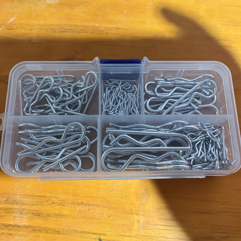 TEMU A Set Of 120 Nails, Featuring Various Heavy-duty Nails Available In 5 Sizes, Suitable For Securing Trailers, Lawn Mowers, Trucks, And More
