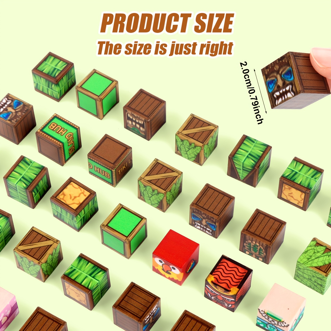 54pcs Tropical Island Adventure Magnetic Building Blocks Set