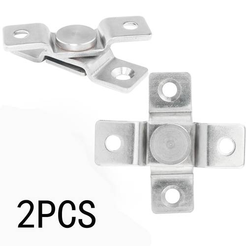 2pcs 360 degree rotating stainless steel concealing hinges for door pivot