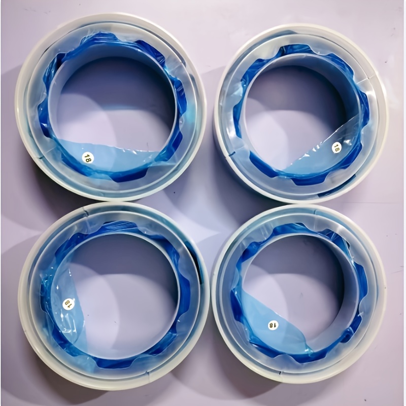 4 Sets - Mother and Diaper Pants & Changing Supplies - 4 Reusable Refill Bins + 4 Blue Cloth Diapers, Each 4.5 meter Long – Compatible with Genie, Angelcare, Munchkin Diaper Buckets, Diaper Bin, Diaper Refill Bags For Dekor Plus, Disposable Diaper Bags, Dustbin For Diapers, Trash For Diapers, Diaper Disposal Bin, Diaper Replacement, Cloth Diaper Refill System, Diaper Changing Station, Diaper Replacement Bags, Diaper Disposal Containers, Durable Diaper Storage,