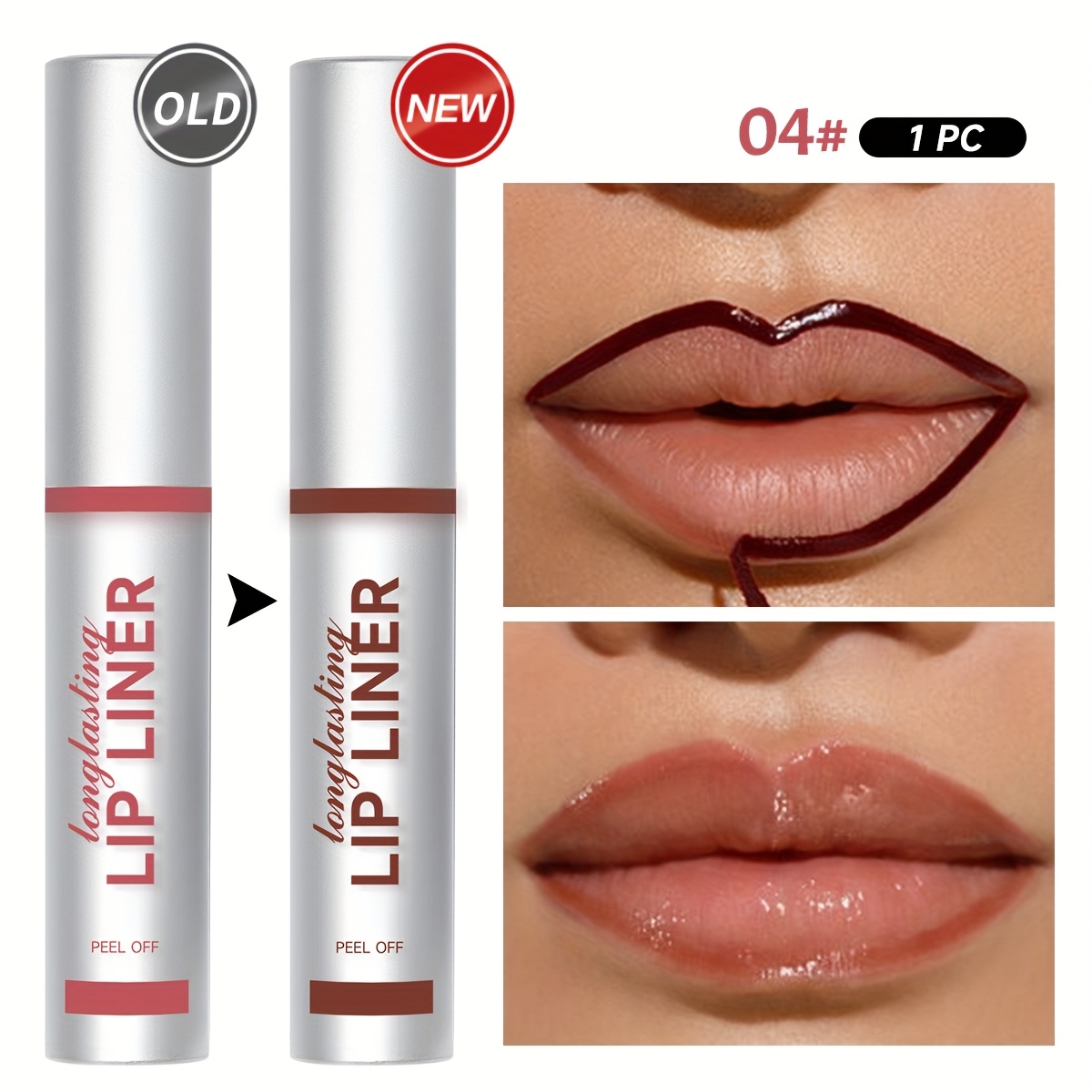 Off Lip Liner Tattoo Waterproof Long Lasting Matte Velvet Lip Tint Sexy Red Contour Lips Makeup Cosmetics