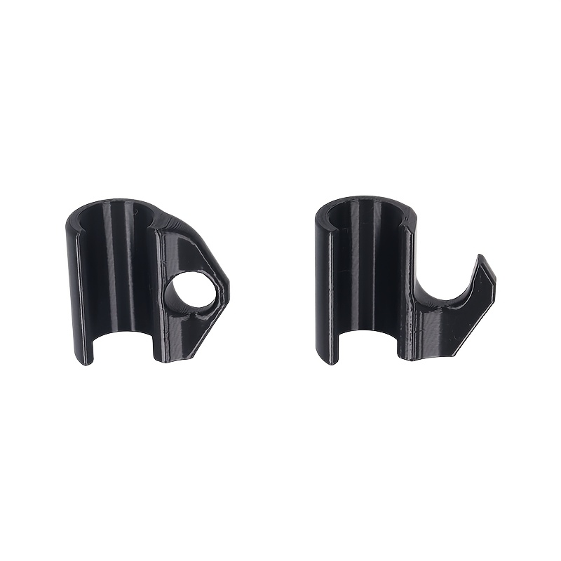 TEMU Lot de 2 pinces à crochet pour poteaux de tente de , compatibles avec les poteaux de support ronds de 19 mm et 22 mm, boucles de suspension