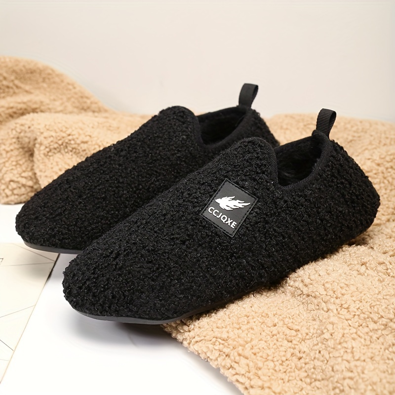 Women's Winter Warm Slip- Slippers With Thick Sole & Soft - Cozy Indoor Shoes Suitable For Home, Bedside, Floors - &, Wear, Women Shoes